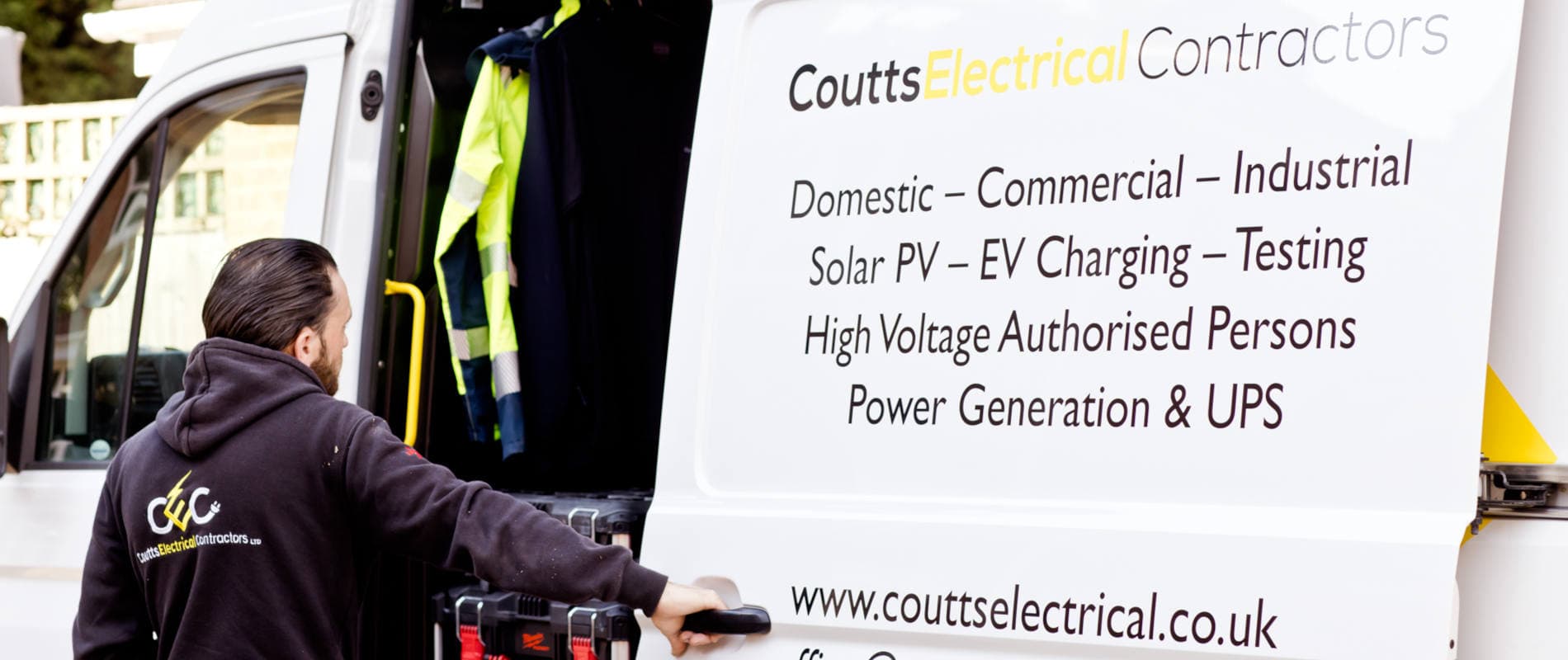 Professional electricians carrying out domestic electrical work in Kent